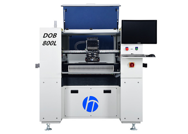 DOB貼片機(jī)和SMT貼片機(jī)，可自動更換吸嘴的國產(chǎn)貼片機(jī)